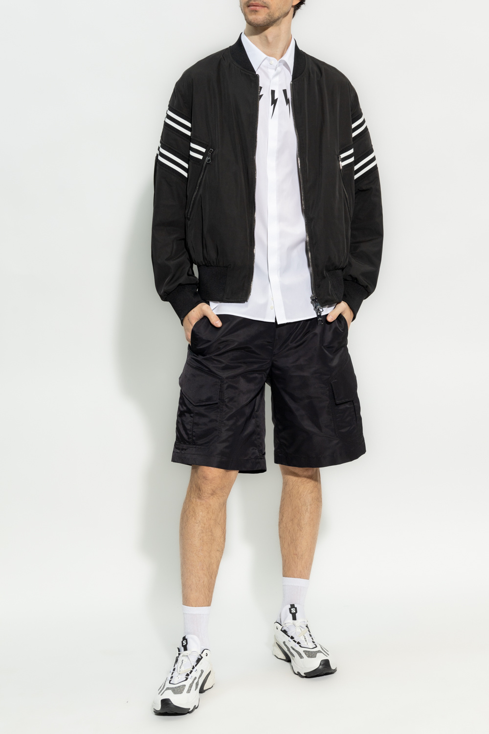 SchaferandweinerShops Ghana - White pullover shirt with logo